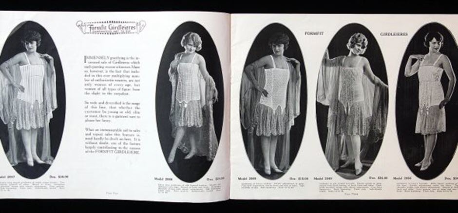 Corsets – The Evolving Shape of the Women 1900-1920s - Ephemera Society of  America